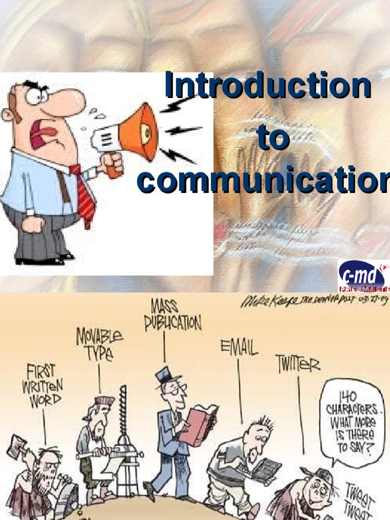 Introduction To Communication | PDF | Cybernetics | Communication