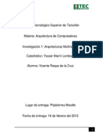 Investigación 1 - Arquitecturas Multinúcleo