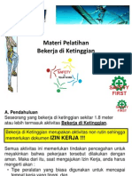 Pelatihan Bekerja Diketinggian