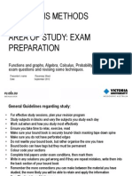 4170Maths Methods Lecture Notes VU