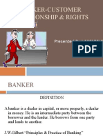Banker and Customer Relation