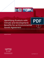 Identifying Products With Climate and Development Benefits for an Environmental Goods Agreement