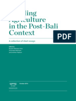 Tackling Agriculture in the Post-Bali Context