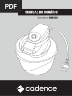 Sorveteira Cadence Manual