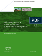 Indias Agricultural Trade Policy and Sustainable Development Goals