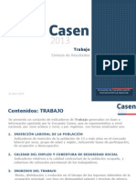 Casen 2013 Trabajo