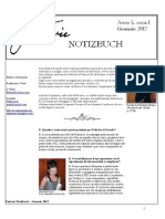 Federic Notizbuch - Gennaio 2012