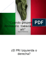 El PRI Izquiera o Derecha