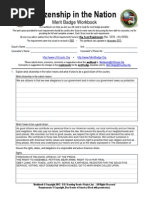 Citizenship in the World Merit Badge worksheet | Boy Scouts Of America