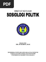 Karya A - Diktat Kuliah Sosiologi Politik