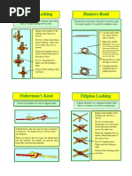 Long Splice Instructions for 3-Strand Rope | PDF | Knot | Rope