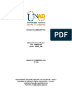 Trabajo Colaborativo Momento 1 ESTADISTICA DESCRIPTIVA