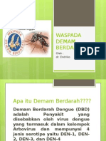 Waspada Demam Berdarah: Oleh: Dr. Endriko