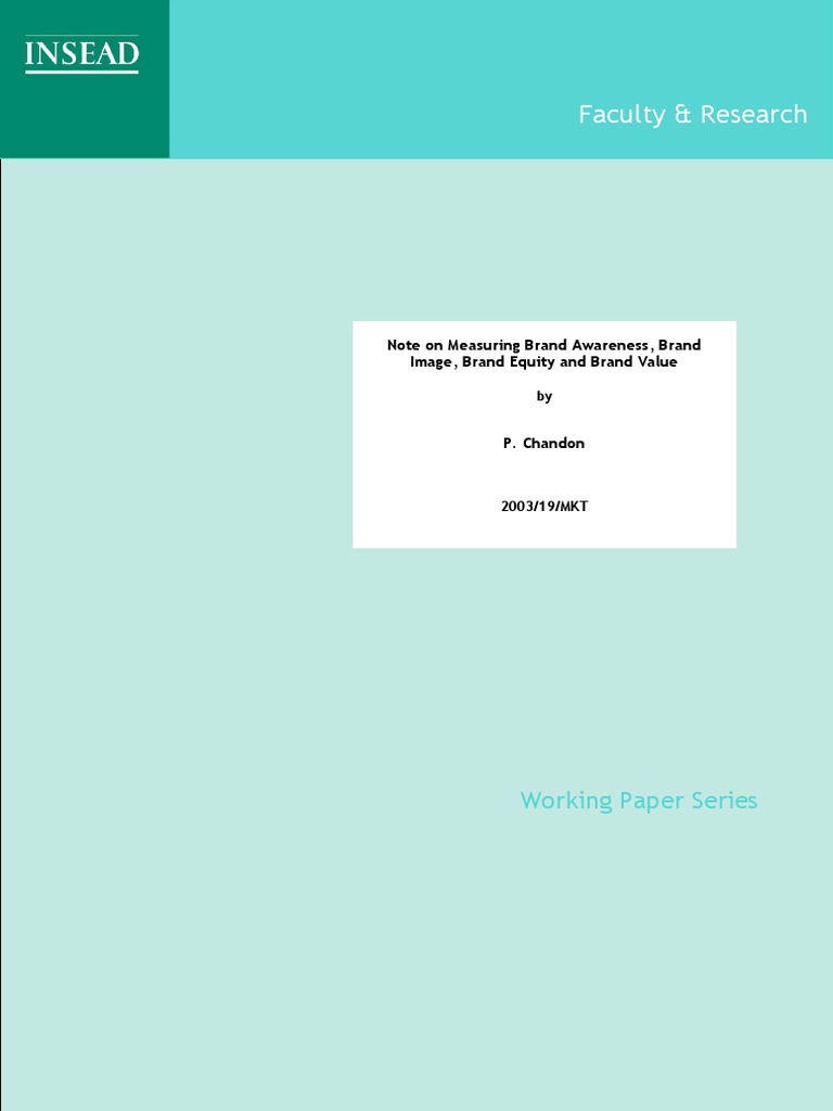 Faculty & Research: Working Paper Series | PDF