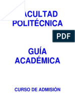 Facultad Politecnica - Admision