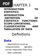 Download INTRODUCTION TO STATISTICS by sanjeevseshanna SN256156896 doc pdf