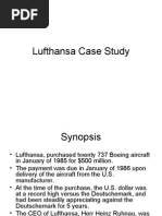 Lufthansa Case Study