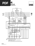 Diagram.: From Mains From Generator