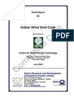 Wind Grid Code For India DRAFT