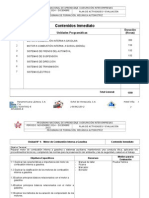 Actividades y Evaluación Mecánica Automotriz