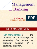 Risk Mangement in Banks