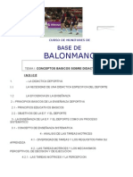 Didactica Balonmano Curso Monitores