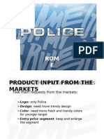 2014 - Brand Presentation - Police