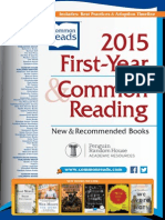 Random House Academic First-Year and Common Reading 2015
