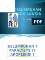 Kelumpuhan Pada Lansia