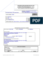 Dossier Licence Professionnelle Systèmes Informatique Et Logiciels