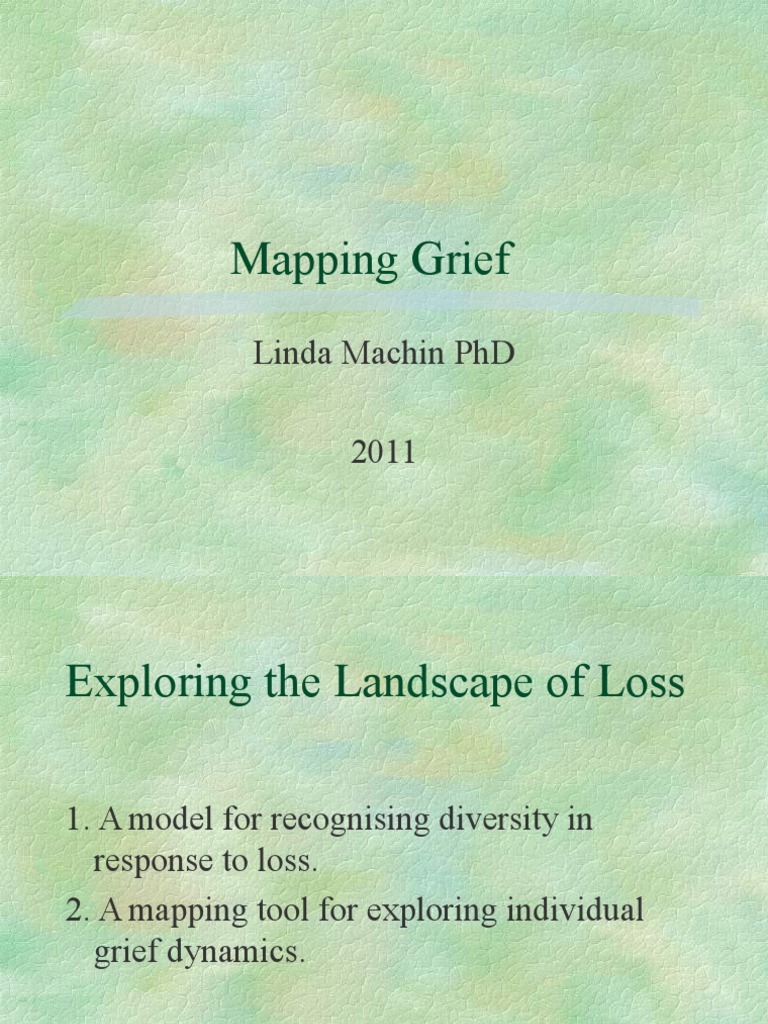 Grief Mapping: Understanding Responses | PDF | Grief | Attachment Theory