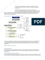 Organizational Structures in Project System:: Some Important Terms