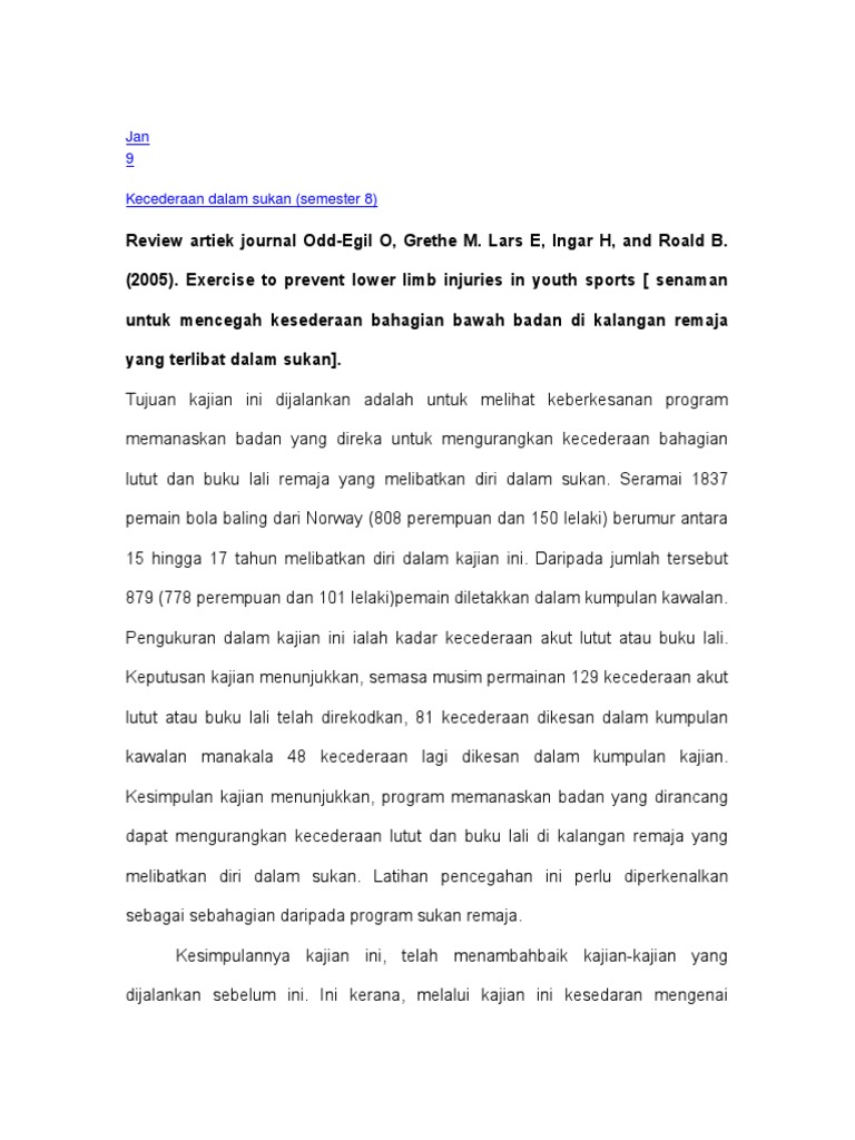 Contoh Ulasan Artikel Pdf
