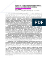 Los Problemas de La Democracia Contemporánea