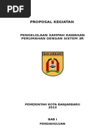 Proposal Gerobak Sampah