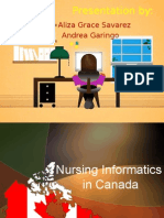 Nursing Informatics in Canada: A National Strategy