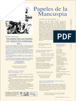 Revista Papeles de La Mancuspia