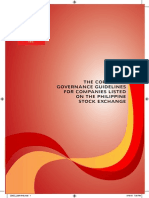 PSE Corporate Governance Guidelines for Listed Companies