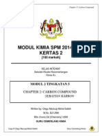 MODUL KIMIA SPM 2014/2015 Kertas 2: Chapter 2: Carbon Compound Sebatian Karbon