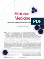 Miniature Medicine: Nanobiomaterials For Therapeutic Delivery and Cell Engineering Applications