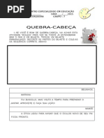 Bilhete- Organizar G7