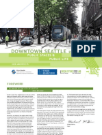 Public Spaces Public Life Downtown Seattle Gehl