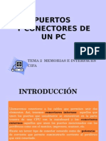 Puertos y Conectores Del Pc