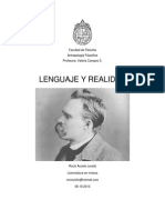 Nietzsche: Lenguaje y Realidad