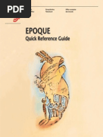 Epoque Quick Ref Guide 3rd Edition