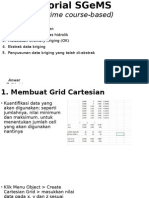 Tutorial SGeMS