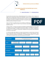 WBSgo - Artículo Completo - Por Qué Implantar Un IdM - Ignacio Gilart PDF