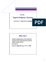 Digital Computer Systems Lecture 4
