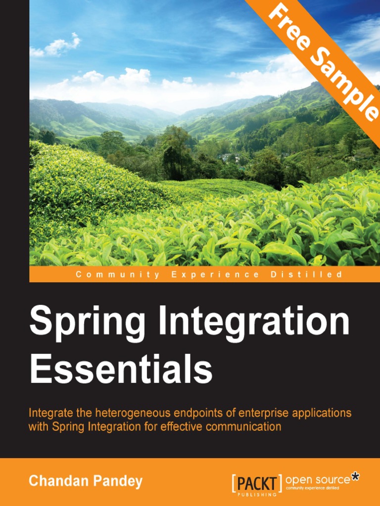 Spring Integration Essentials Sample Chapter PDF Software