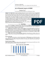 A Study of Financial Aspects of SIDBI